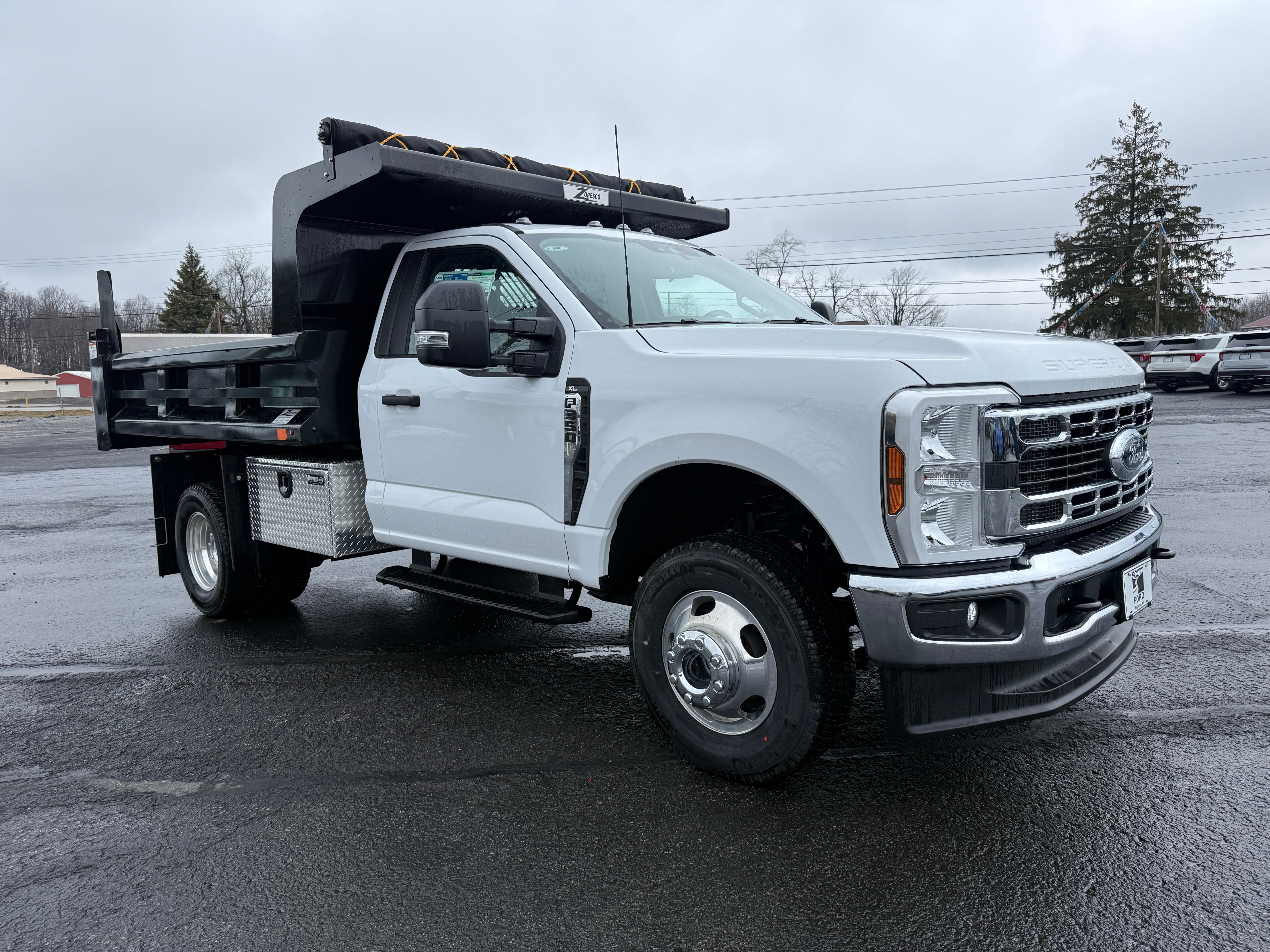 2026 Ford F-350 Dump Truck XL 4WD Reg Cab 169" WB 84" CA
