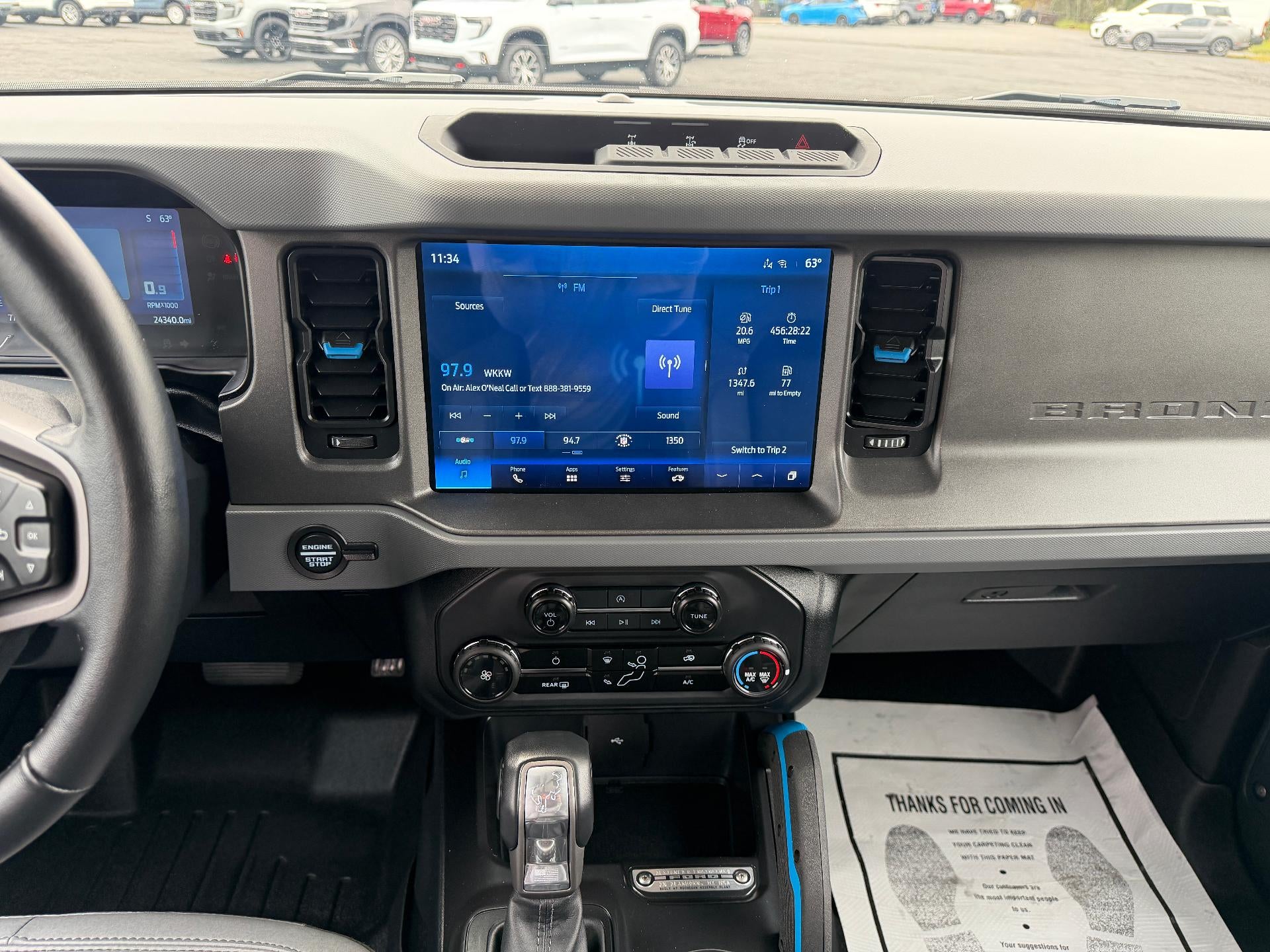 2024 Ford Bronco Black Diamond 4 Door 4x4