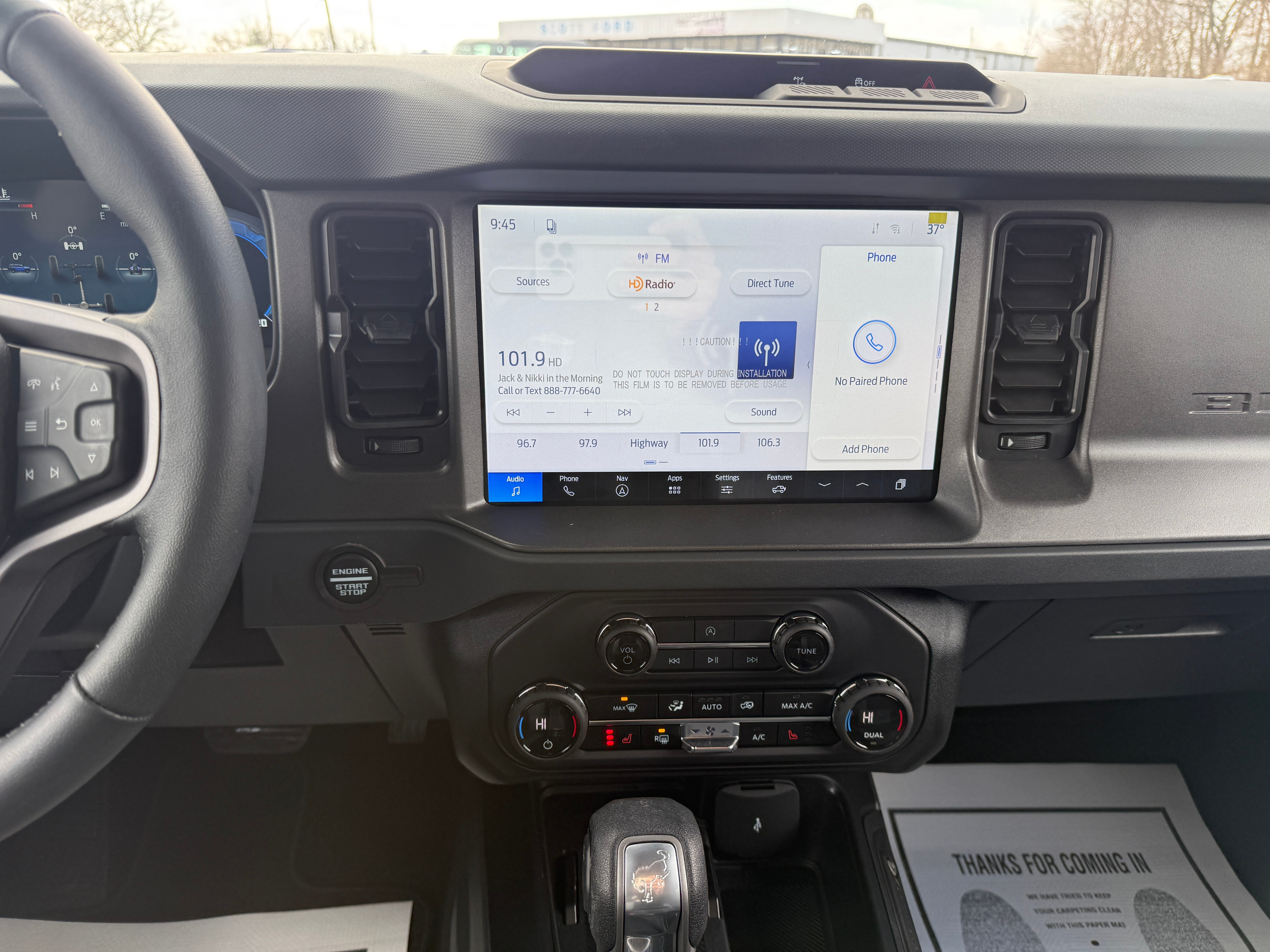 2026 Ford Bronco Big Bend 4 Door 4x4