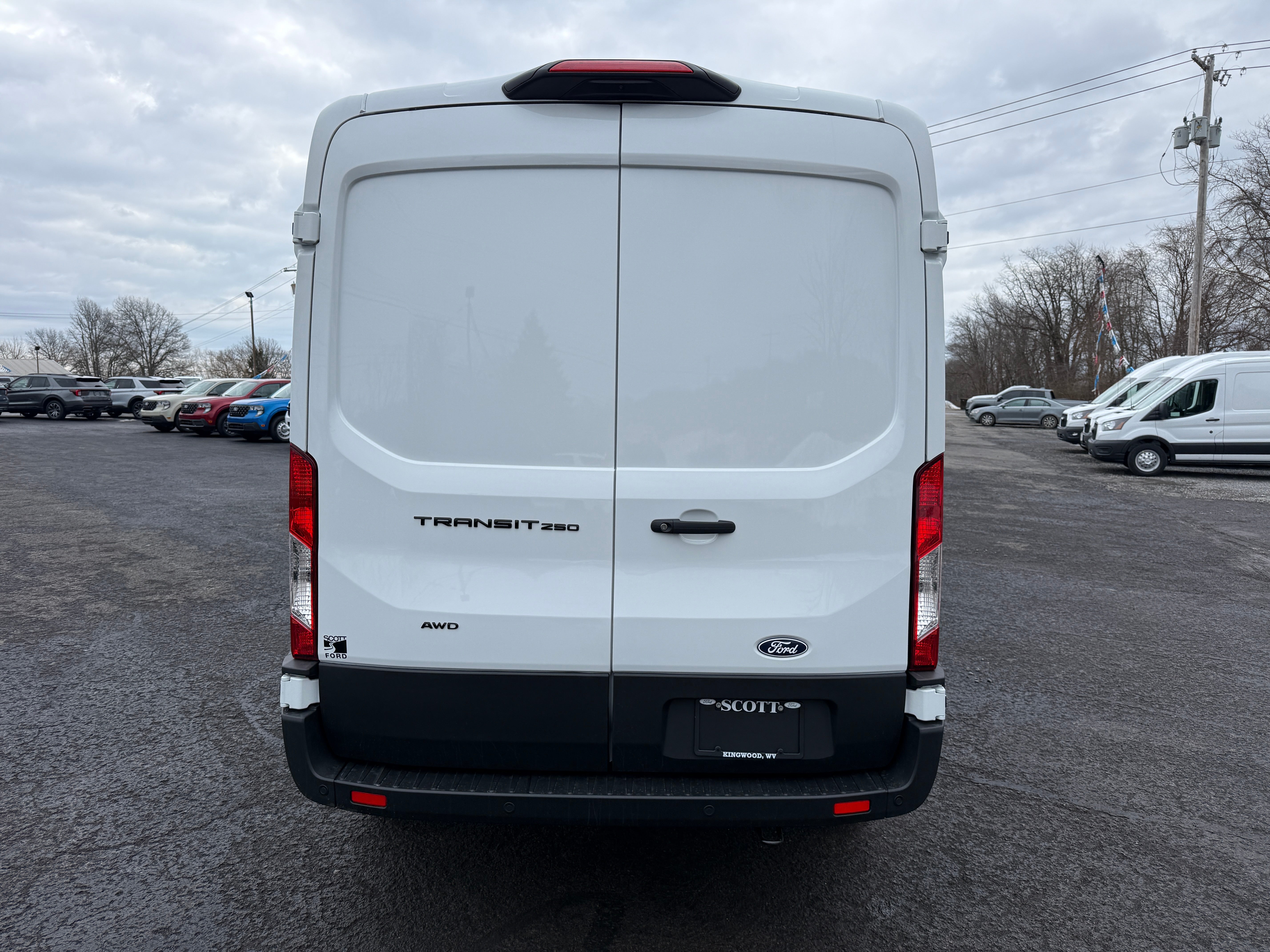 2026 Ford Transit Cargo Van T-250 148" Med Rf 9150 GVWR AWD