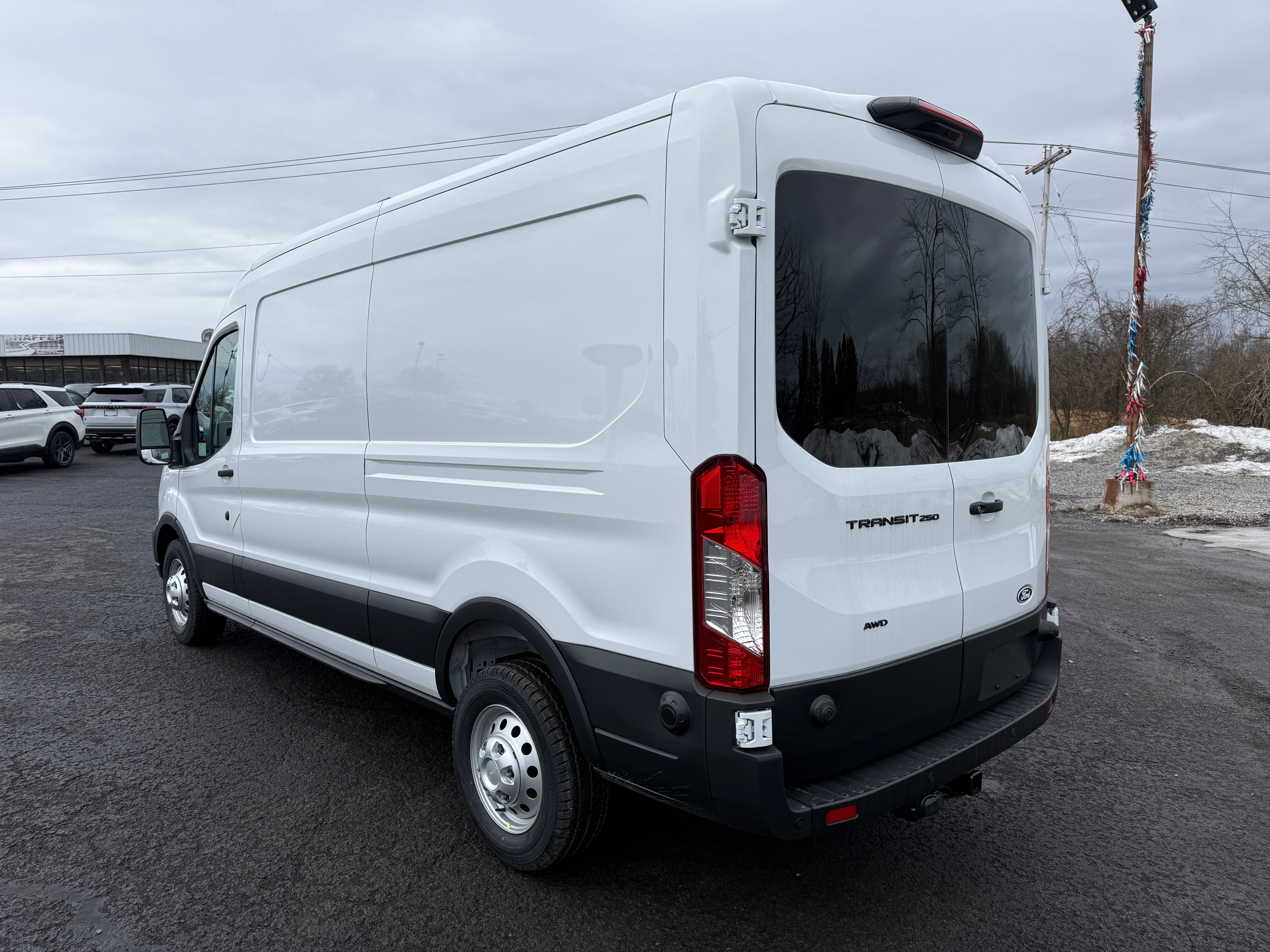 2026 Ford Transit Cargo Van T-250 148" Med Rf 9150 GVWR AWD