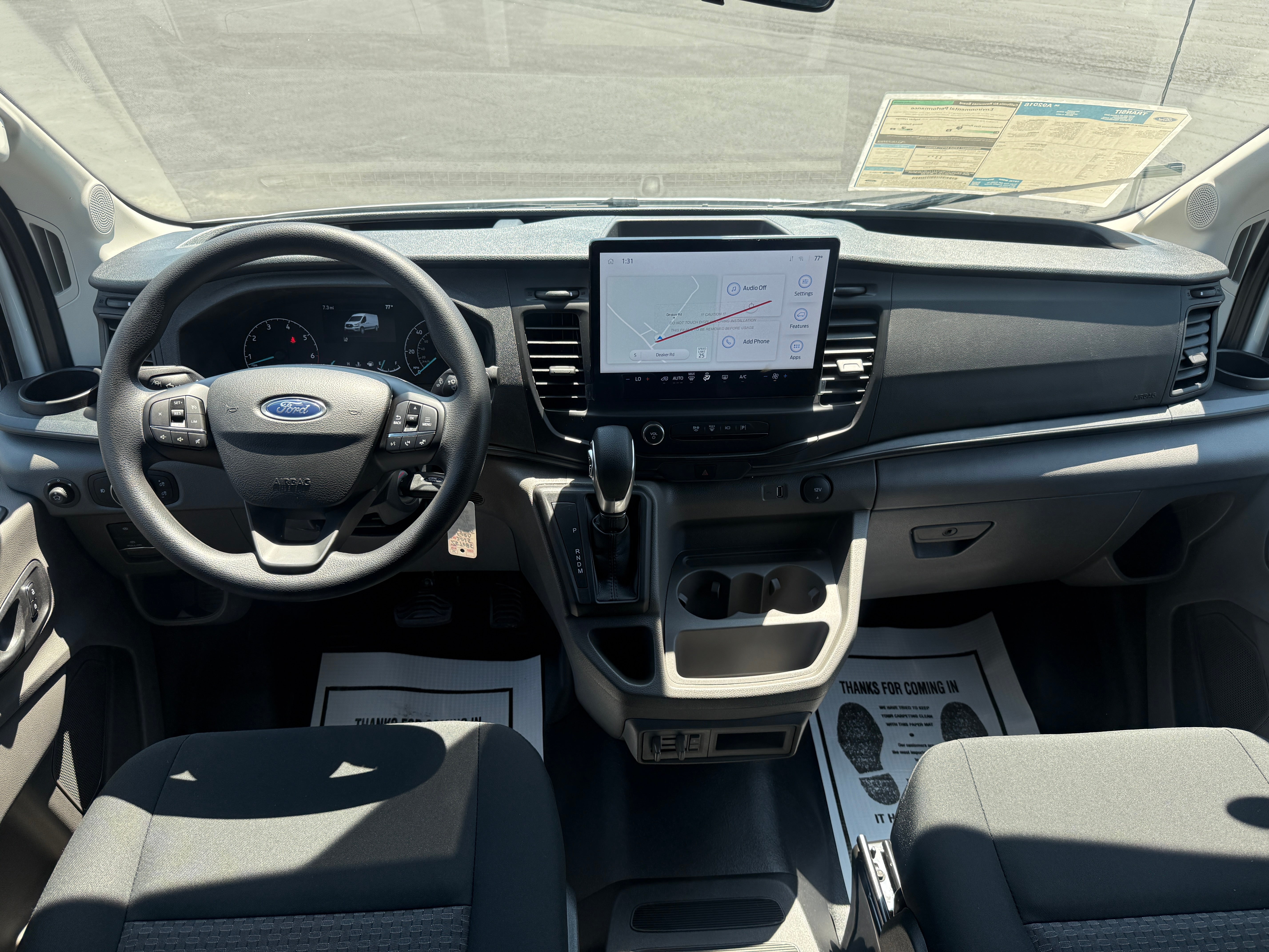 2025 Ford Transit Cargo Van T-250 148" EL Hi Rf 9070 GVWR AWD