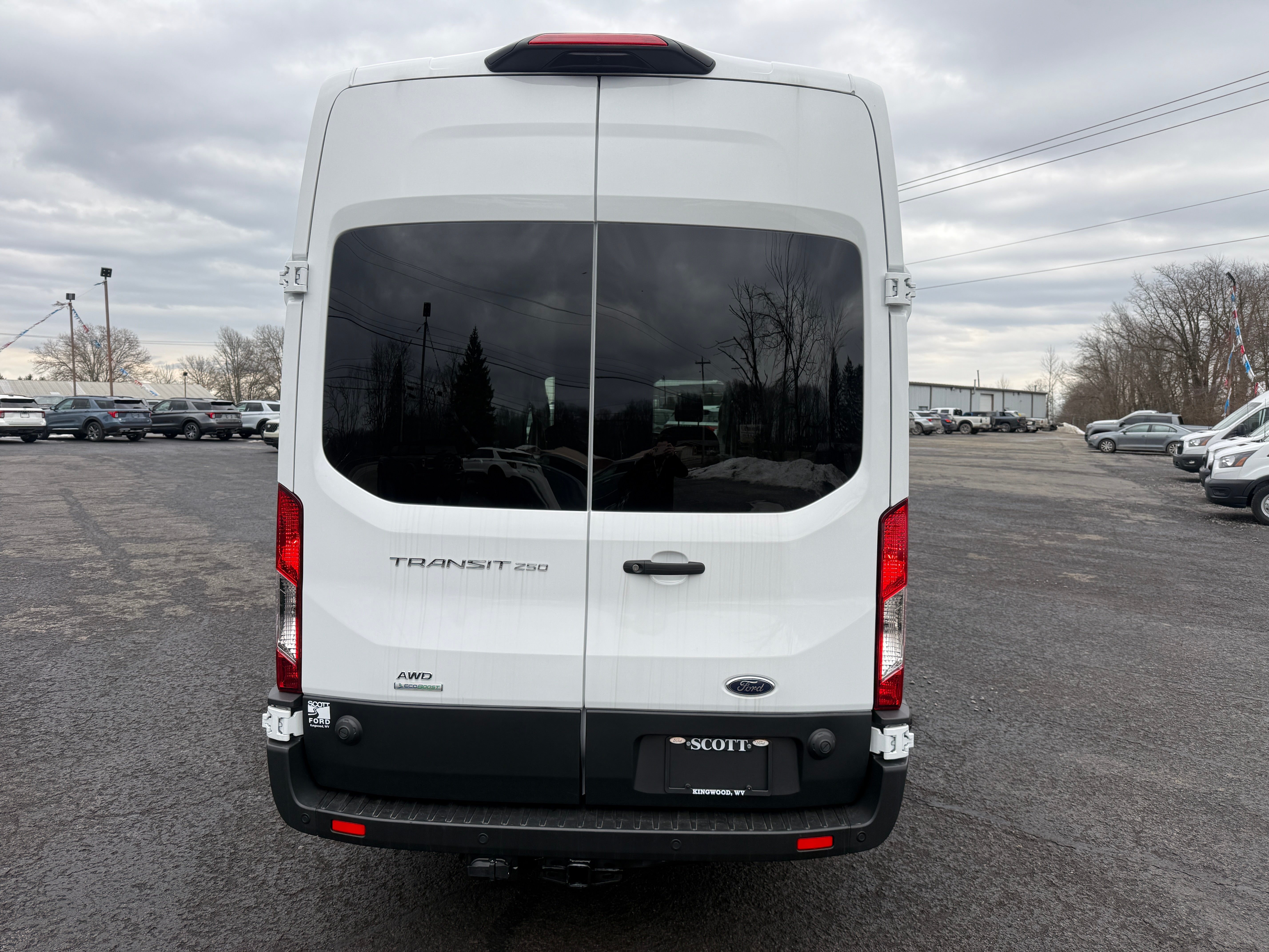 2025 Ford Transit Cargo Van T-250 148" EL Hi Rf 9070 GVWR AWD