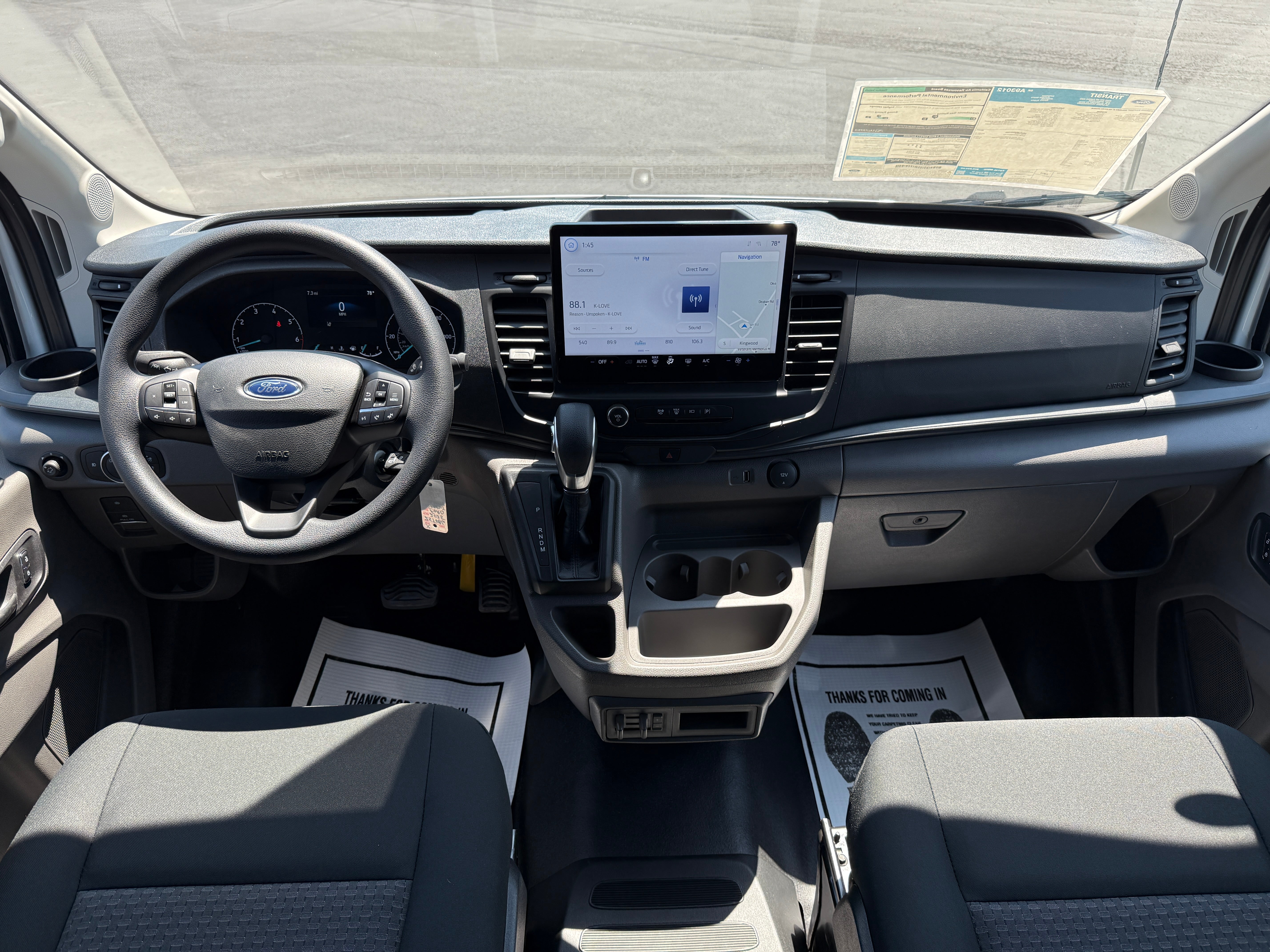 2025 Ford Transit Cargo Van T-250 148" EL Hi Rf 9070 GVWR AWD